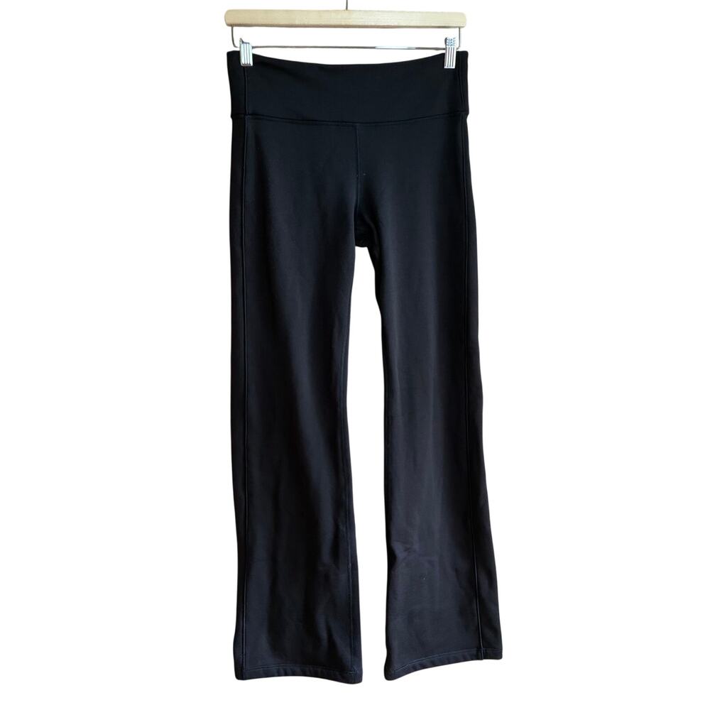 Athleta black altitude edge pant hidden pocket straight leg women's size medium